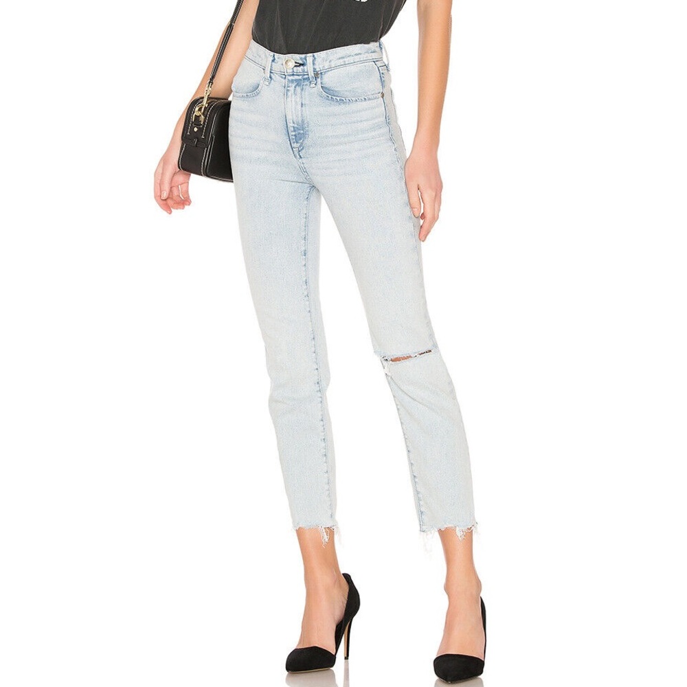 Rag & Bone NWT Ankle Cigarette Jeans in Dean with Holes